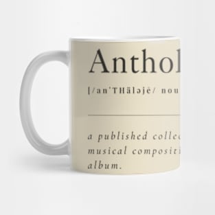 Anthology definition - Taylor Swift, The Tortured Poets Department Anthology Mug